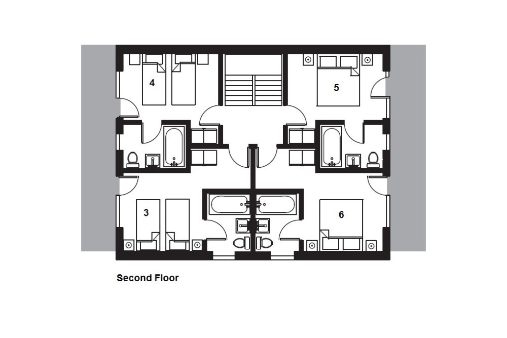 No.1 Bellevarde Lodge Muscat Val d’Isere Floor Plan 3